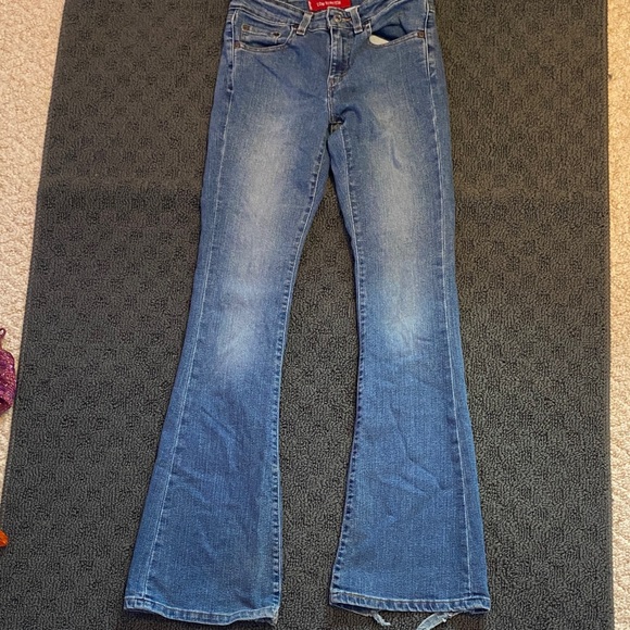 Levi's Women's Flare Jeans in Light Blue - Picture 1 of 10